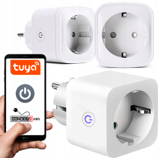 Smart home ovládač - Zásuvka LTC LXU400 s Wi-Fi pripojením, biela